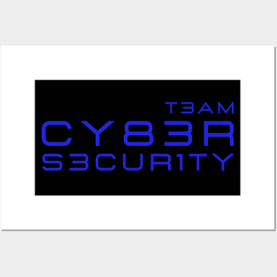 Cybersecurity Team Posters and Art